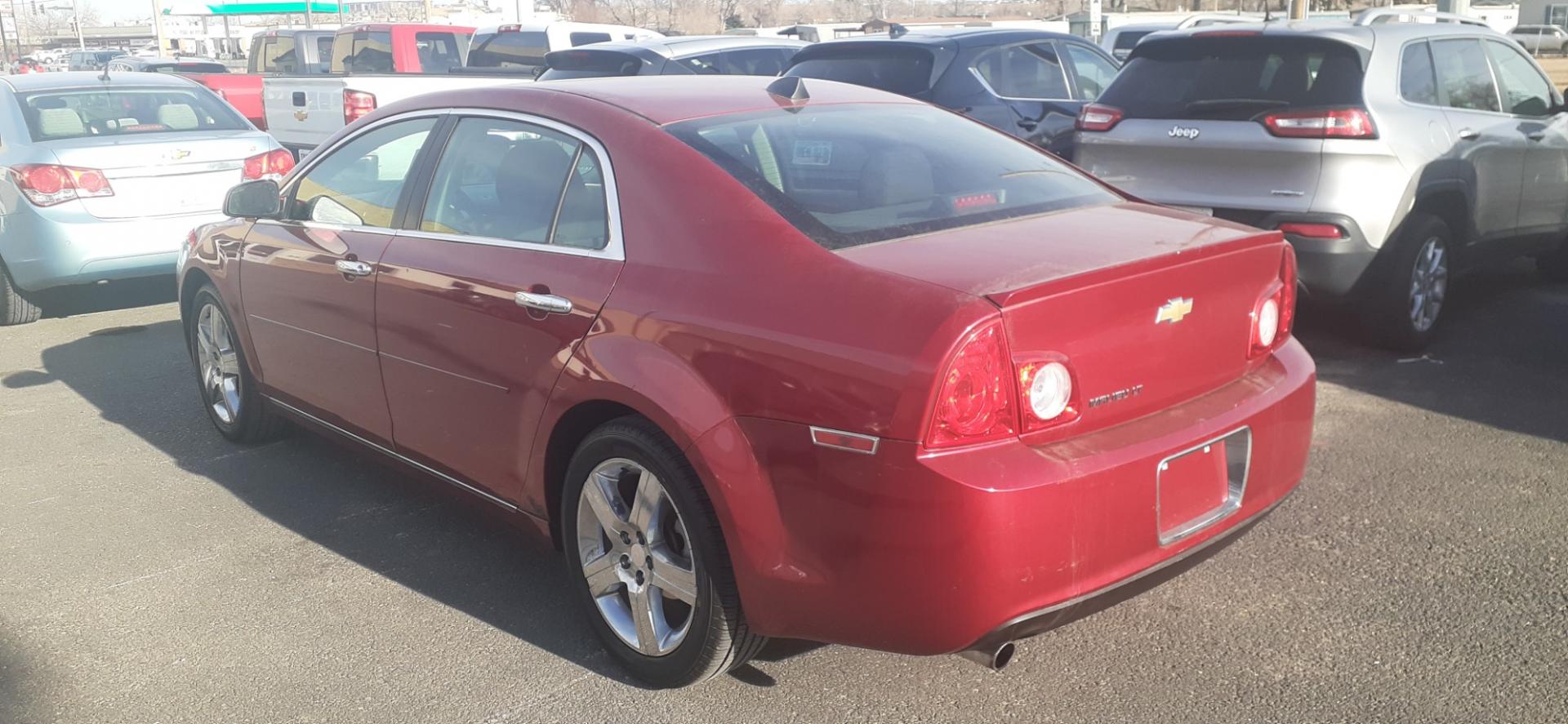 2012 Chevrolet Malibu 1LT (1G1ZC5E03CF) with an 2.4L L4 DOHC 16V engine, 6-Speed Automatic transmission, located at 2015 Cambell Street, Rapid City, SD, 57701, (605) 342-8326, 44.066433, -103.191772 - CARFAX AVAILABLE - Photo#2